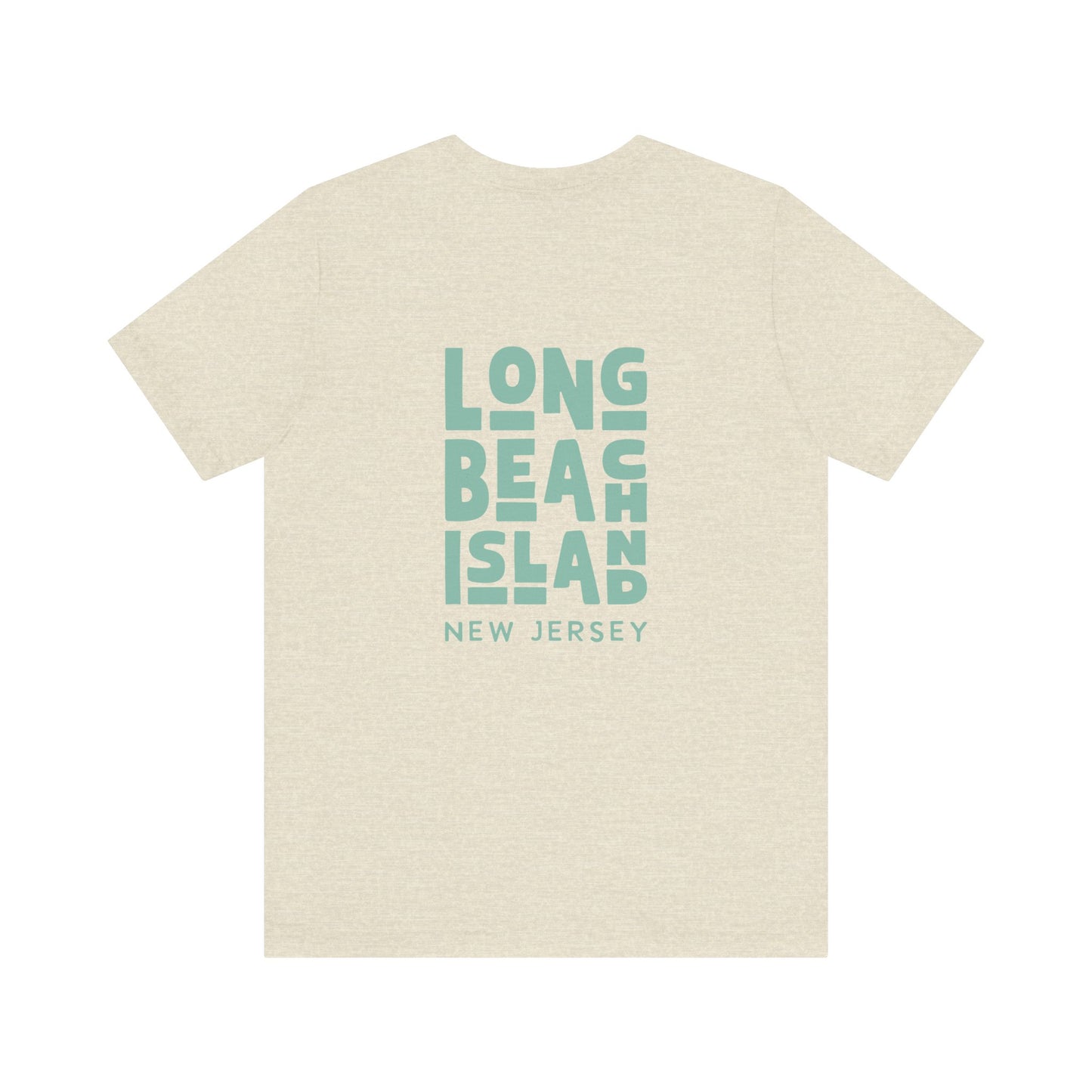 Long Beach Island Unisex Jersey Tee - Perfect Summer Style