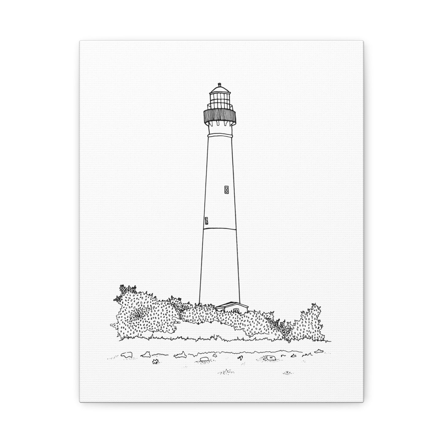 Barnegat Lighthouse Canvas Gallery Wrap