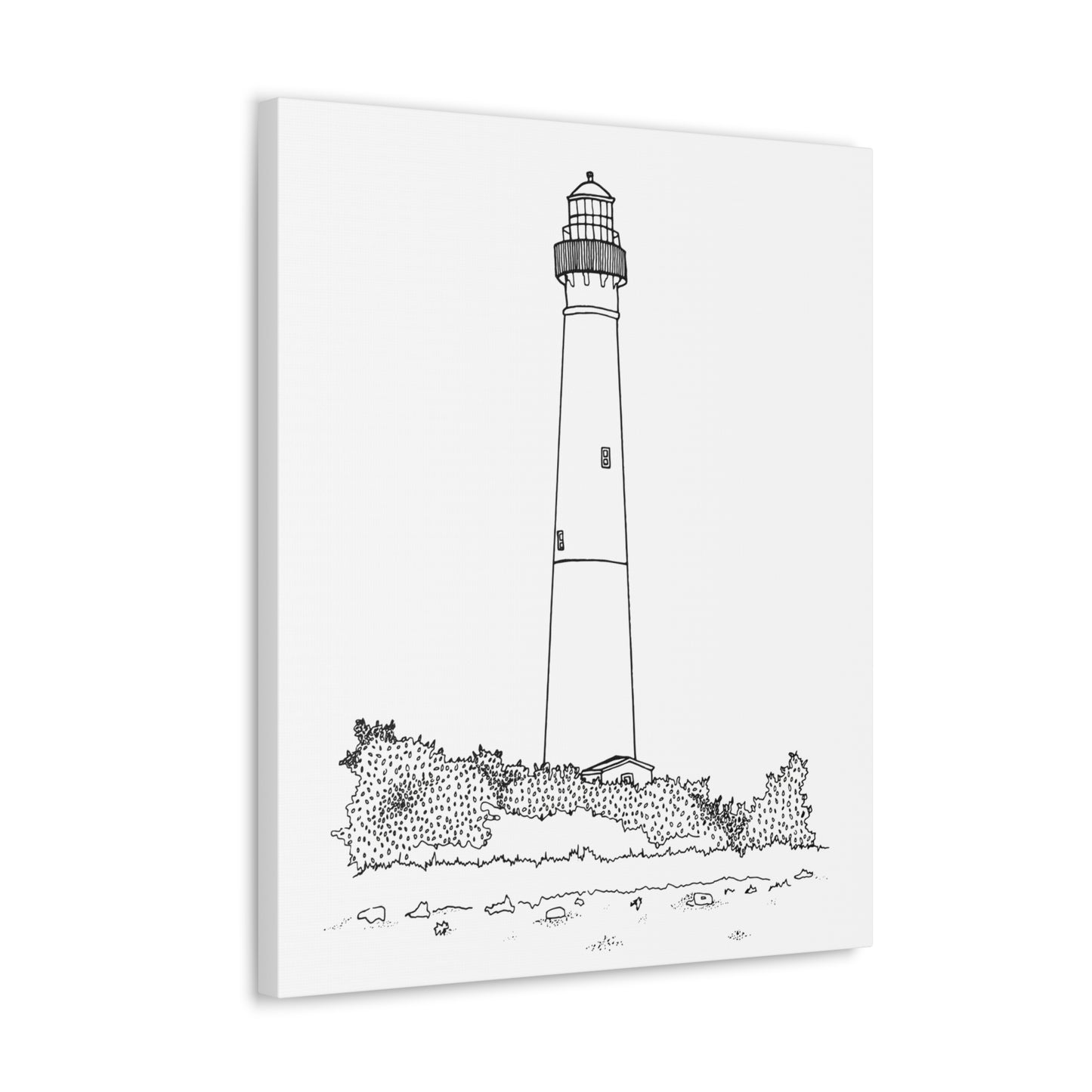 Barnegat Lighthouse Canvas Gallery Wrap