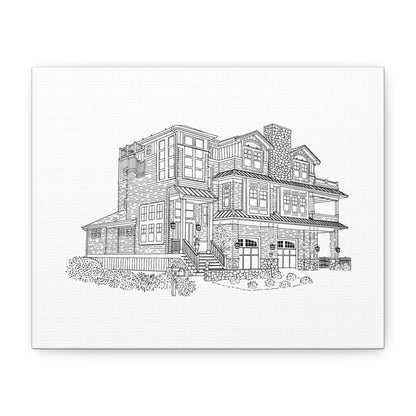 Custom Drawing Canvas Art Print