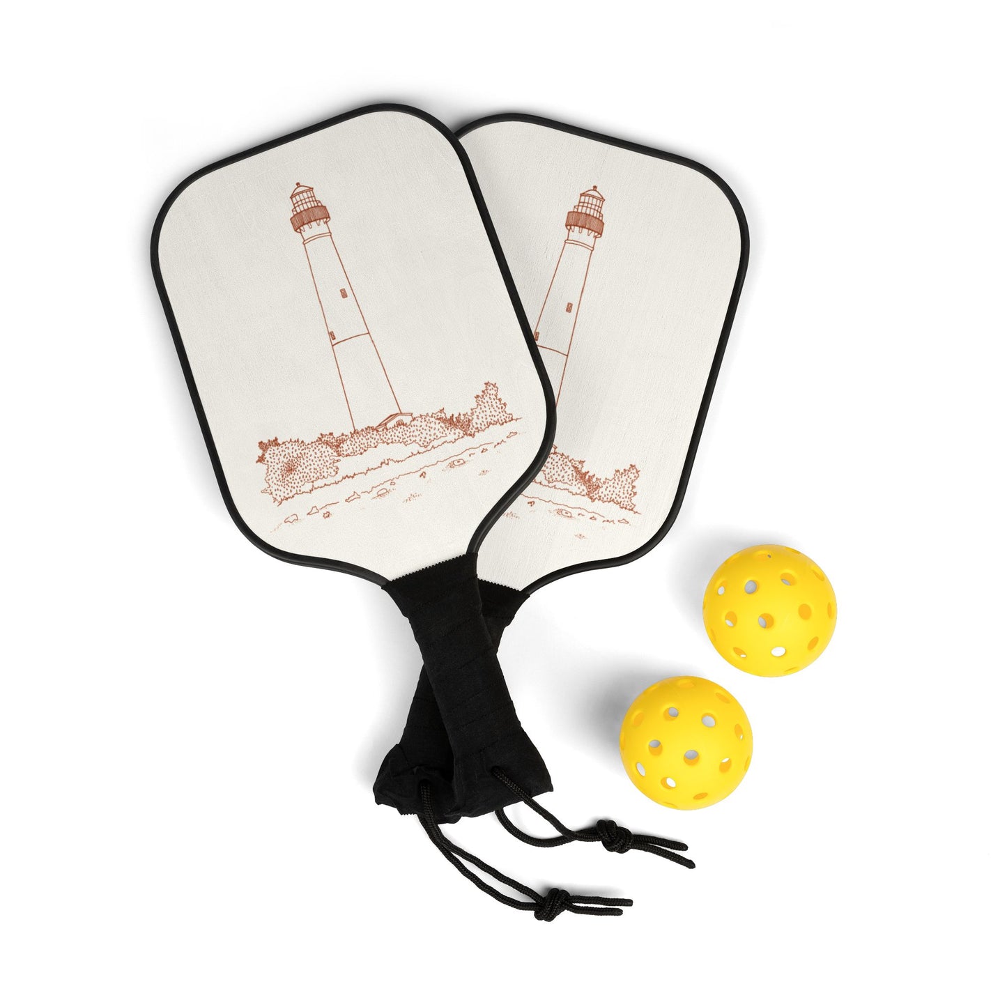 Barnegat Lighthouse Pickleball Kit - Light