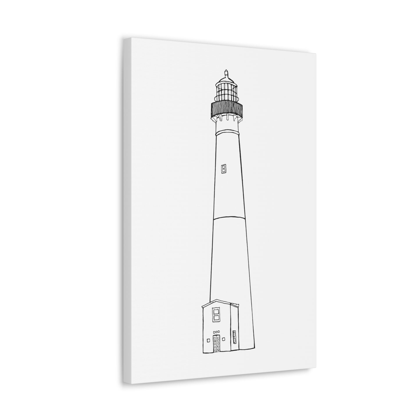 Barnegat Lighthouse Canvas Gallery Wrap