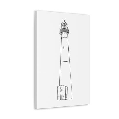 Barnegat Lighthouse Canvas Gallery Wrap