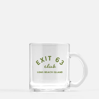 Exit 63 Club Glass Mug