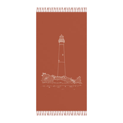 Barnegat Lighthouse Boho Beach Towel