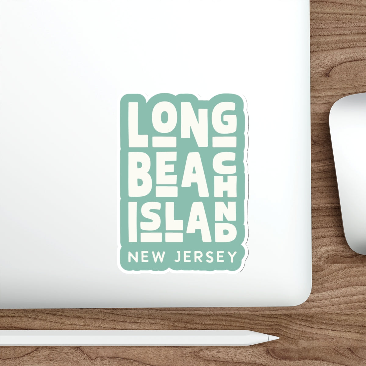 Retro LBI Die-Cut Sticker