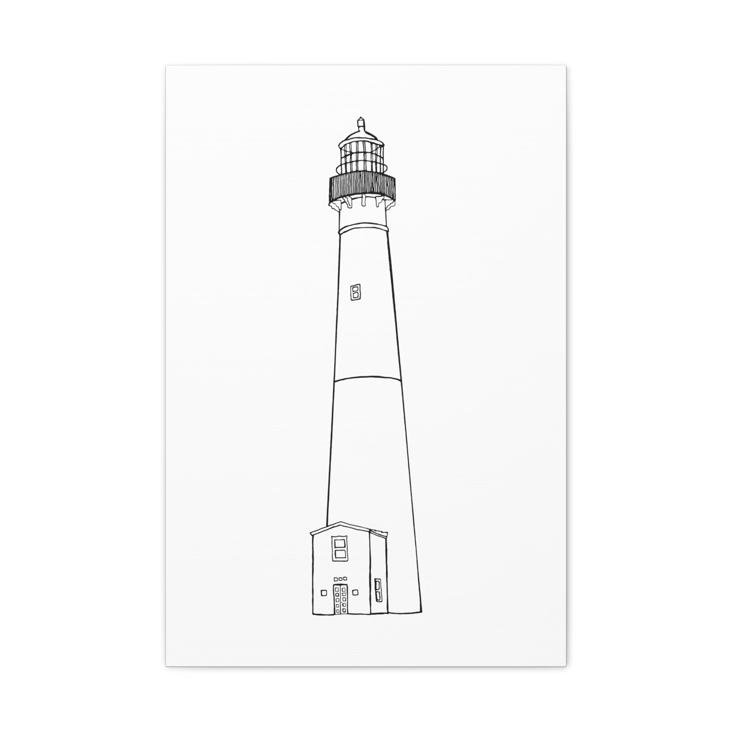 Barnegat Lighthouse Canvas Gallery Wrap