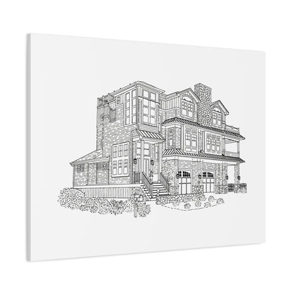 Custom Drawing Canvas Art Print