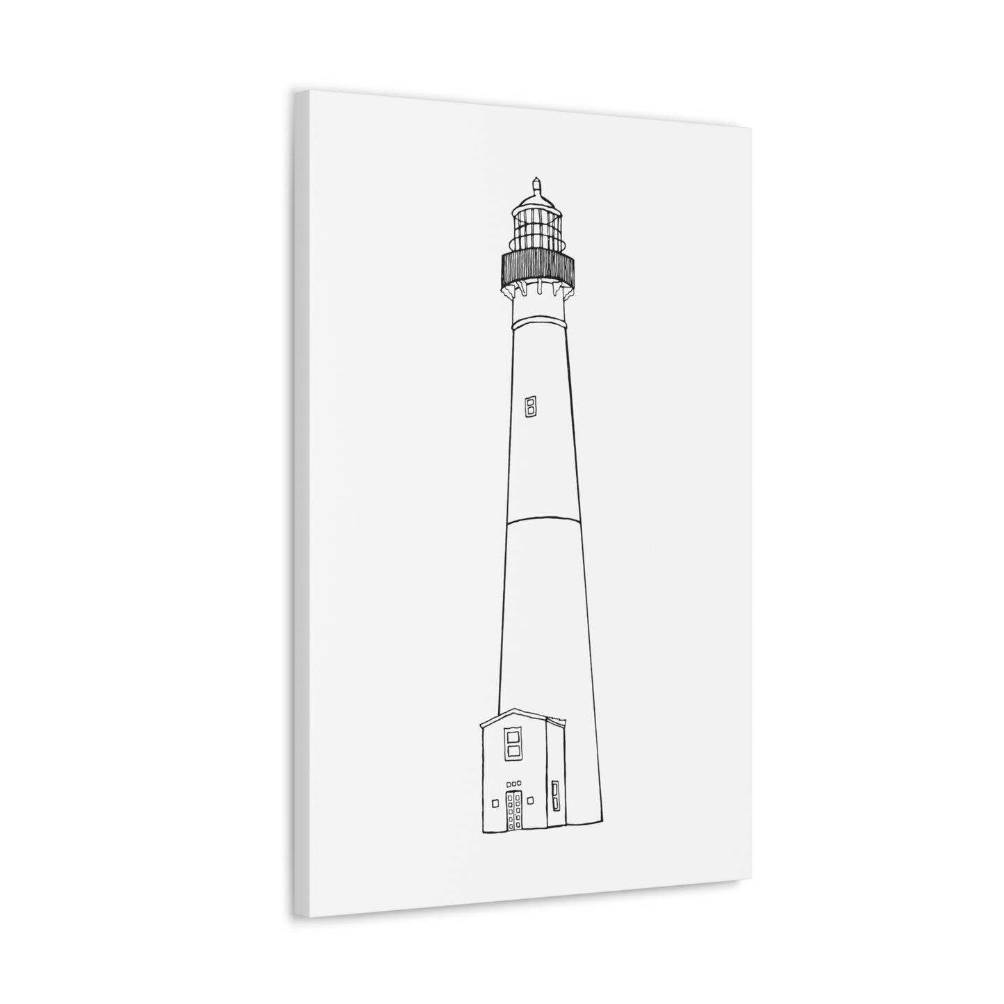 Barnegat Lighthouse Canvas Gallery Wrap