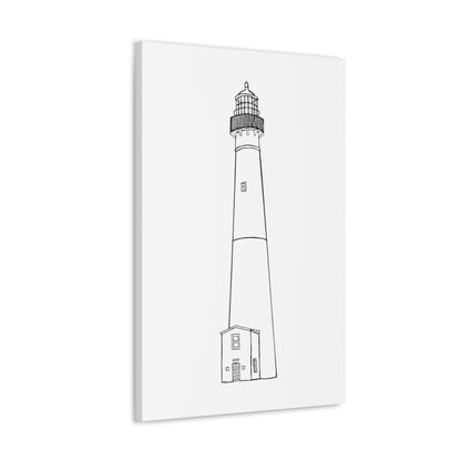 Barnegat Lighthouse Canvas Gallery Wrap