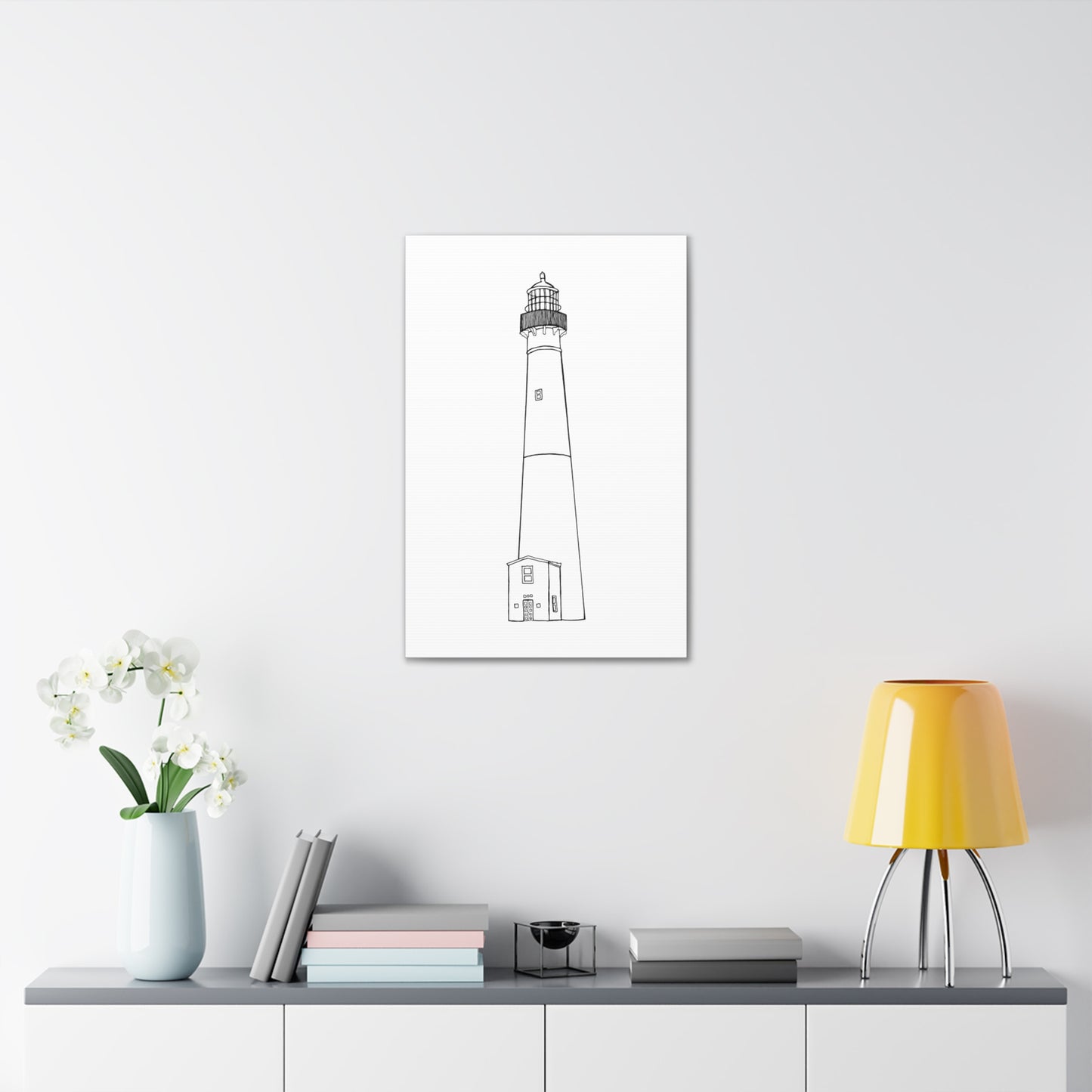 Barnegat Lighthouse Canvas Gallery Wrap