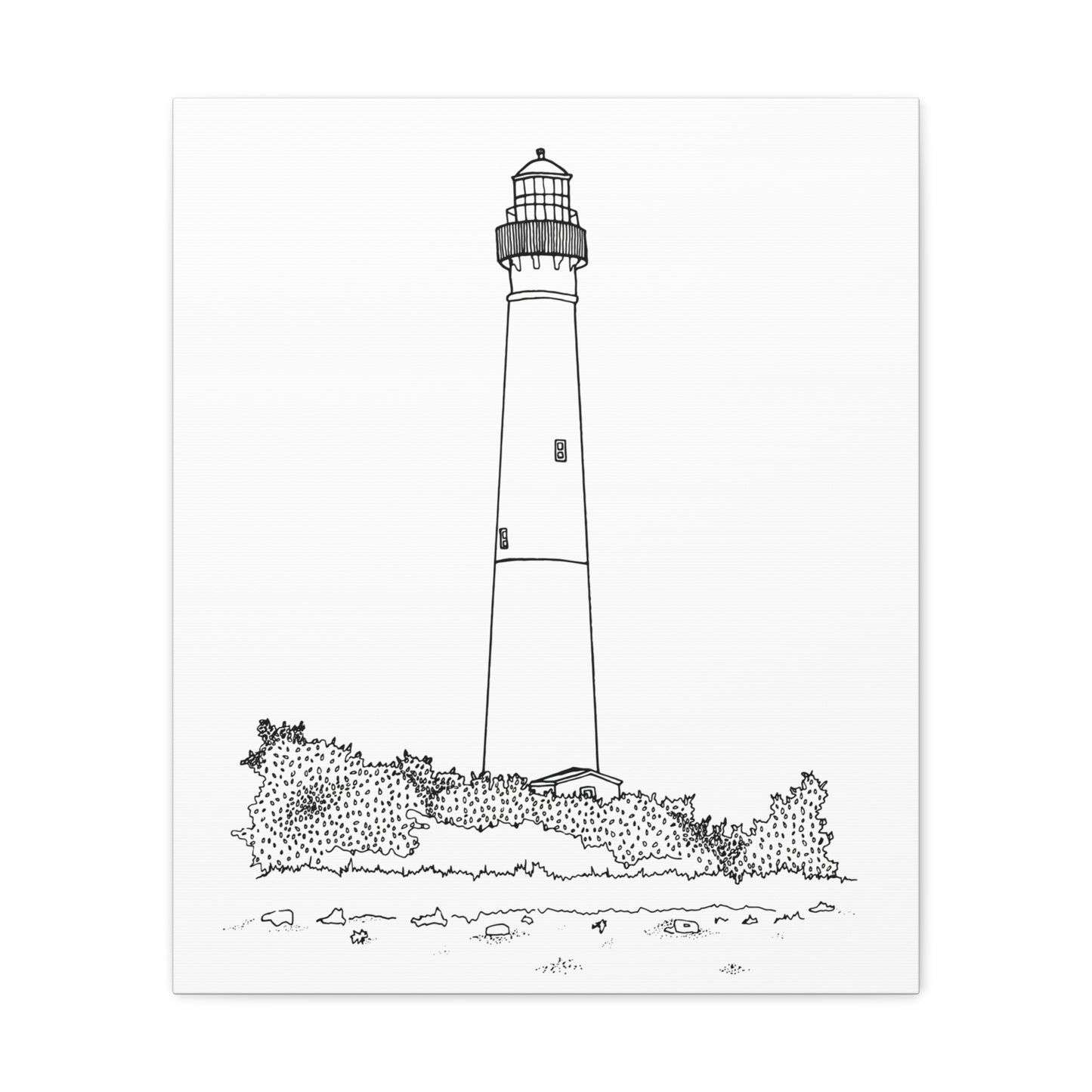 Barnegat Lighthouse Canvas Gallery Wrap