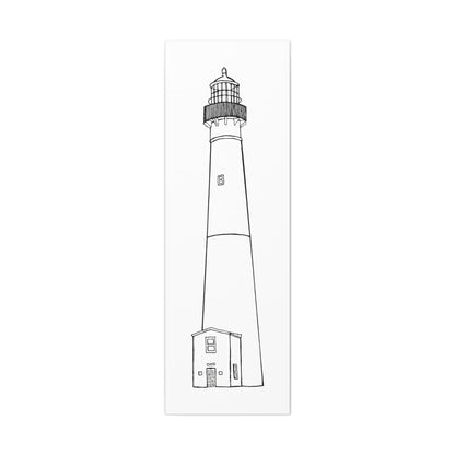 Barnegat Lighthouse Canvas Gallery Wrap