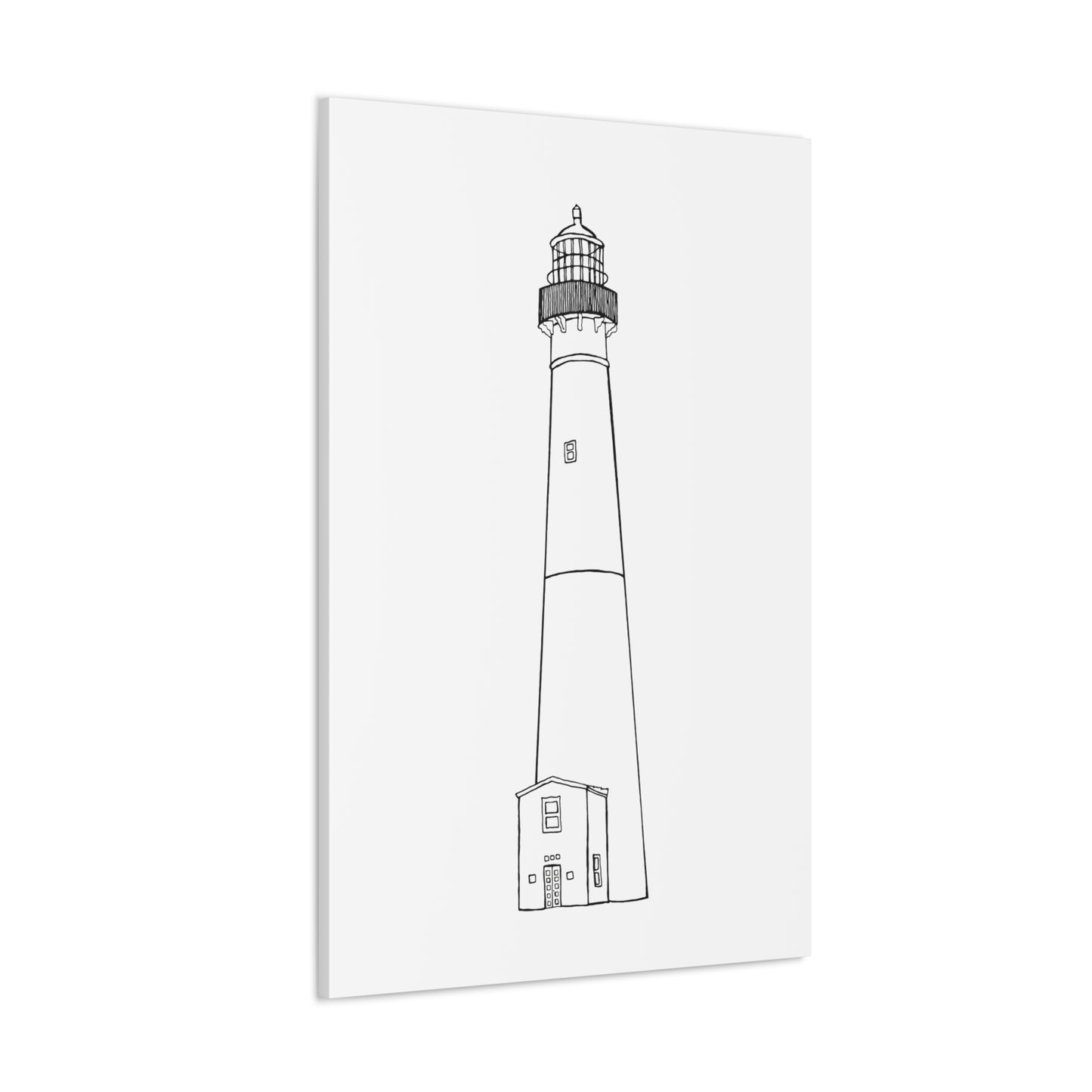 Barnegat Lighthouse Canvas Gallery Wrap