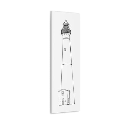 Barnegat Lighthouse Canvas Gallery Wrap