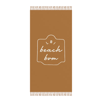 LBI Beach Bum Badge Boho Beach Towel