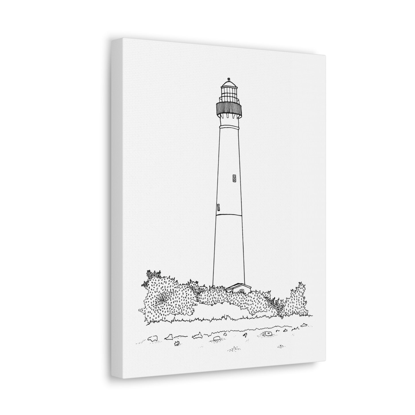 Barnegat Lighthouse Canvas Gallery Wrap