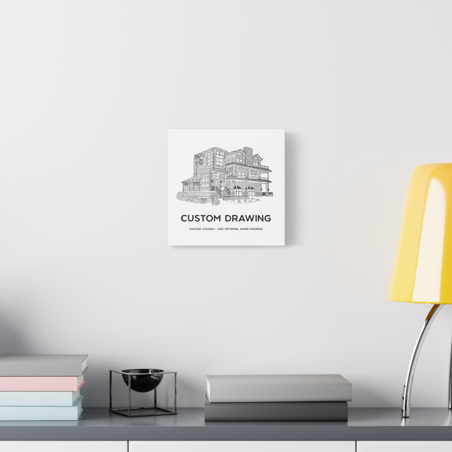 Custom Drawing Canvas Art Print