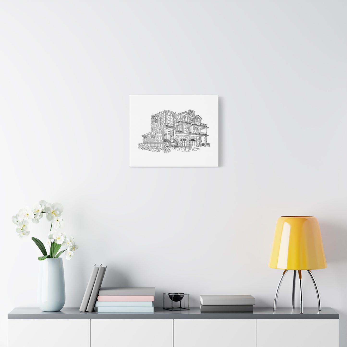 Custom Drawing Canvas Art Print