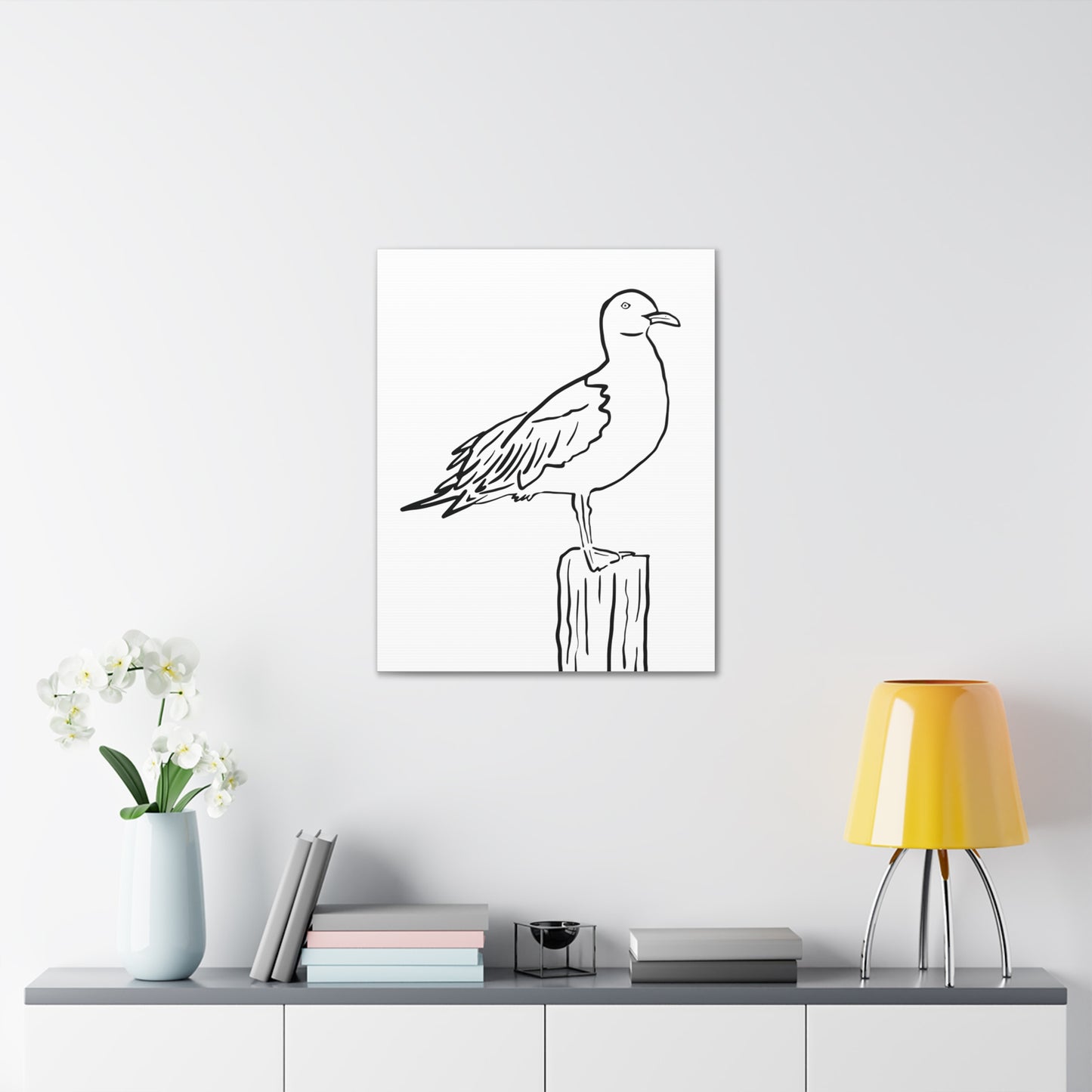 Seagull Canvas Gallery Wrap