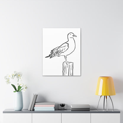 Seagull Canvas Gallery Wrap