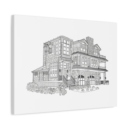 Custom Drawing Canvas Art Print