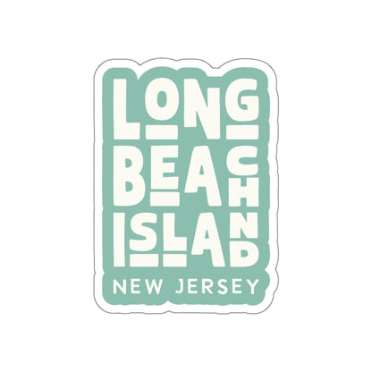 Retro LBI Die-Cut Sticker