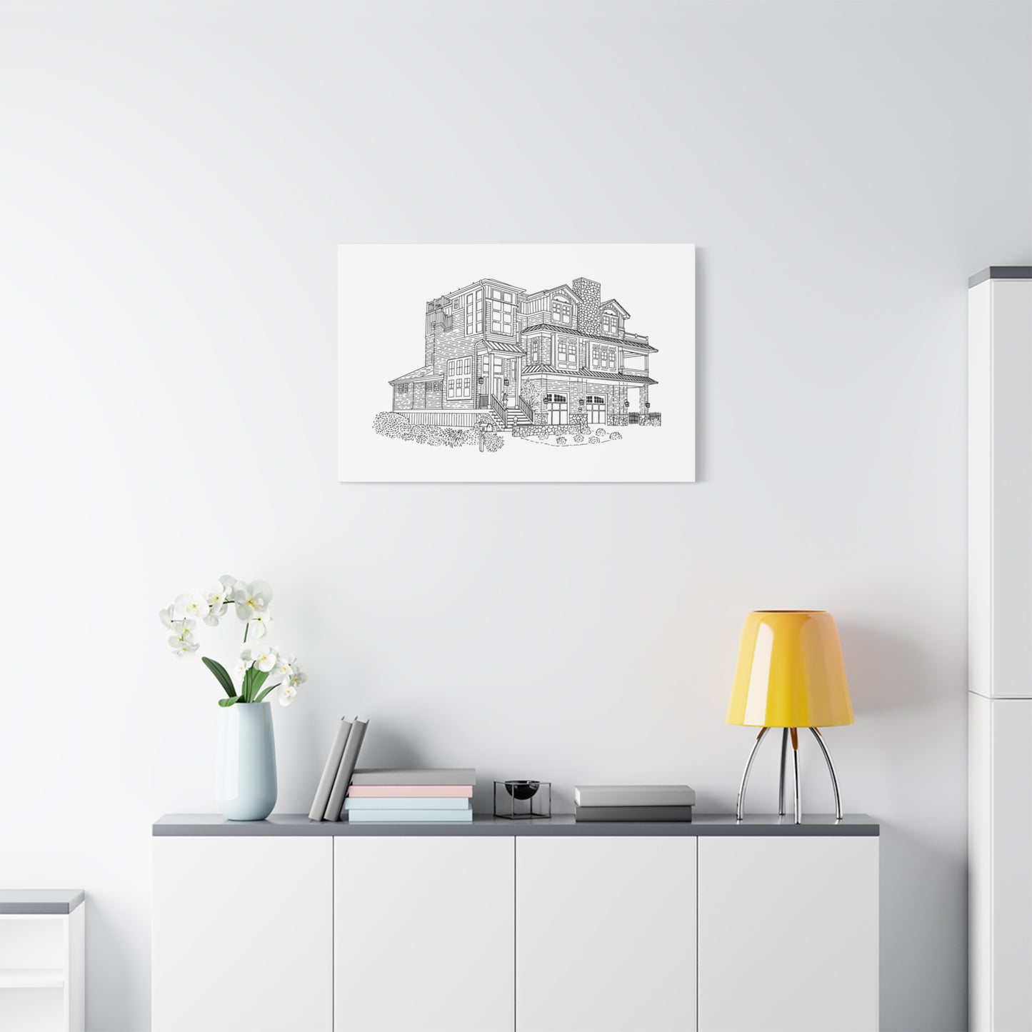 Custom Drawing Canvas Art Print