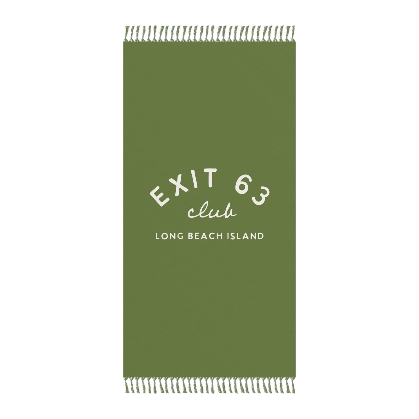 Exit 63 Club Boho Beach Towel