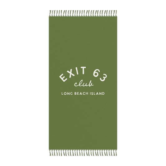 Exit 63 Club Boho Beach Towel