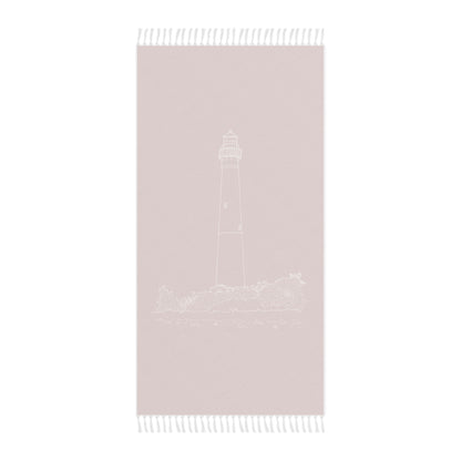 Barnegat Lighthouse Boho Beach Towel