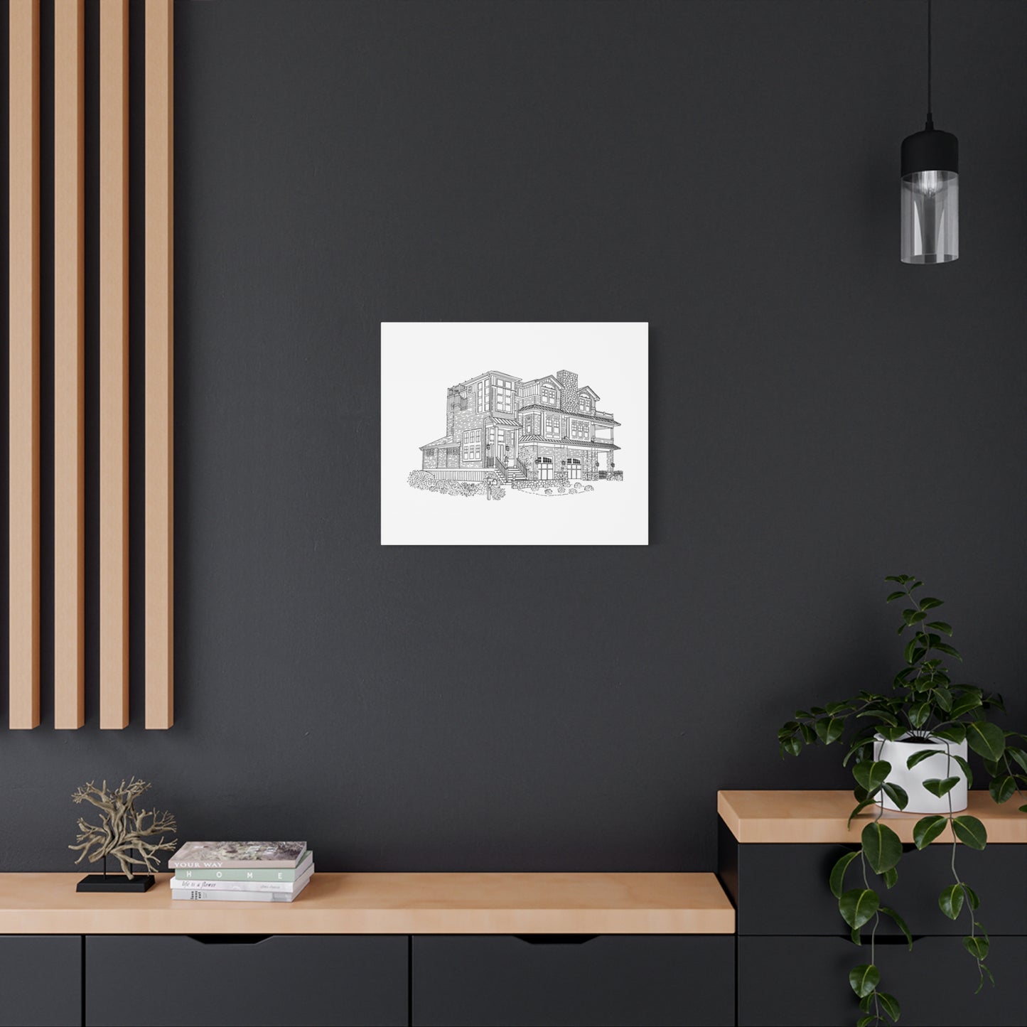 Custom Drawing Canvas Art Print