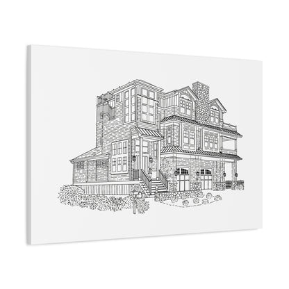 Custom Drawing Canvas Art Print