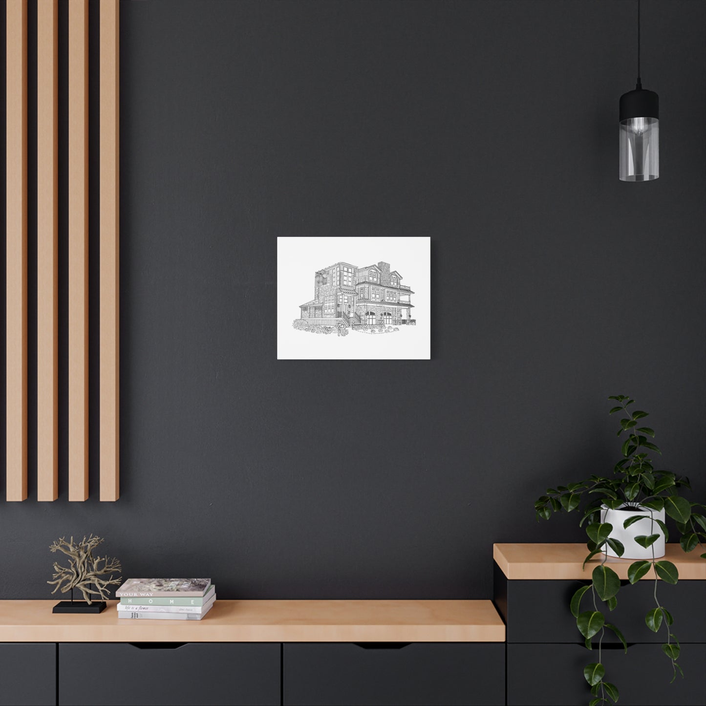 Custom Drawing Canvas Art Print