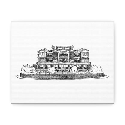 Hotel LBI Canvas Art Print