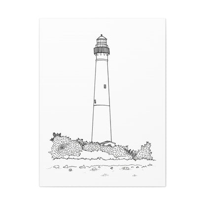 Barnegat Lighthouse Canvas Gallery Wrap