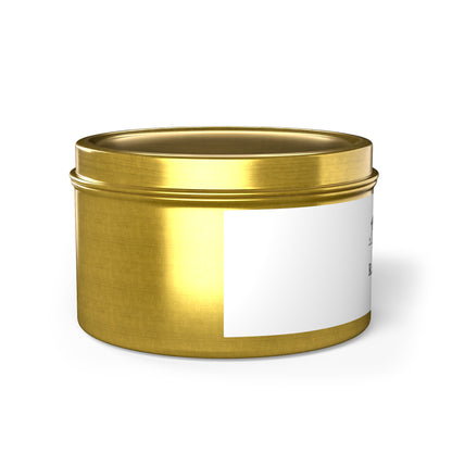 Custom Wedding Tin Candles
