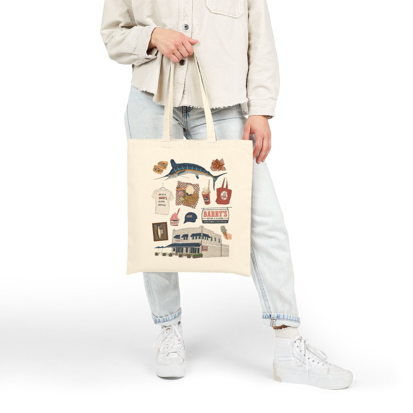 Cotton Canvas Tote Bag