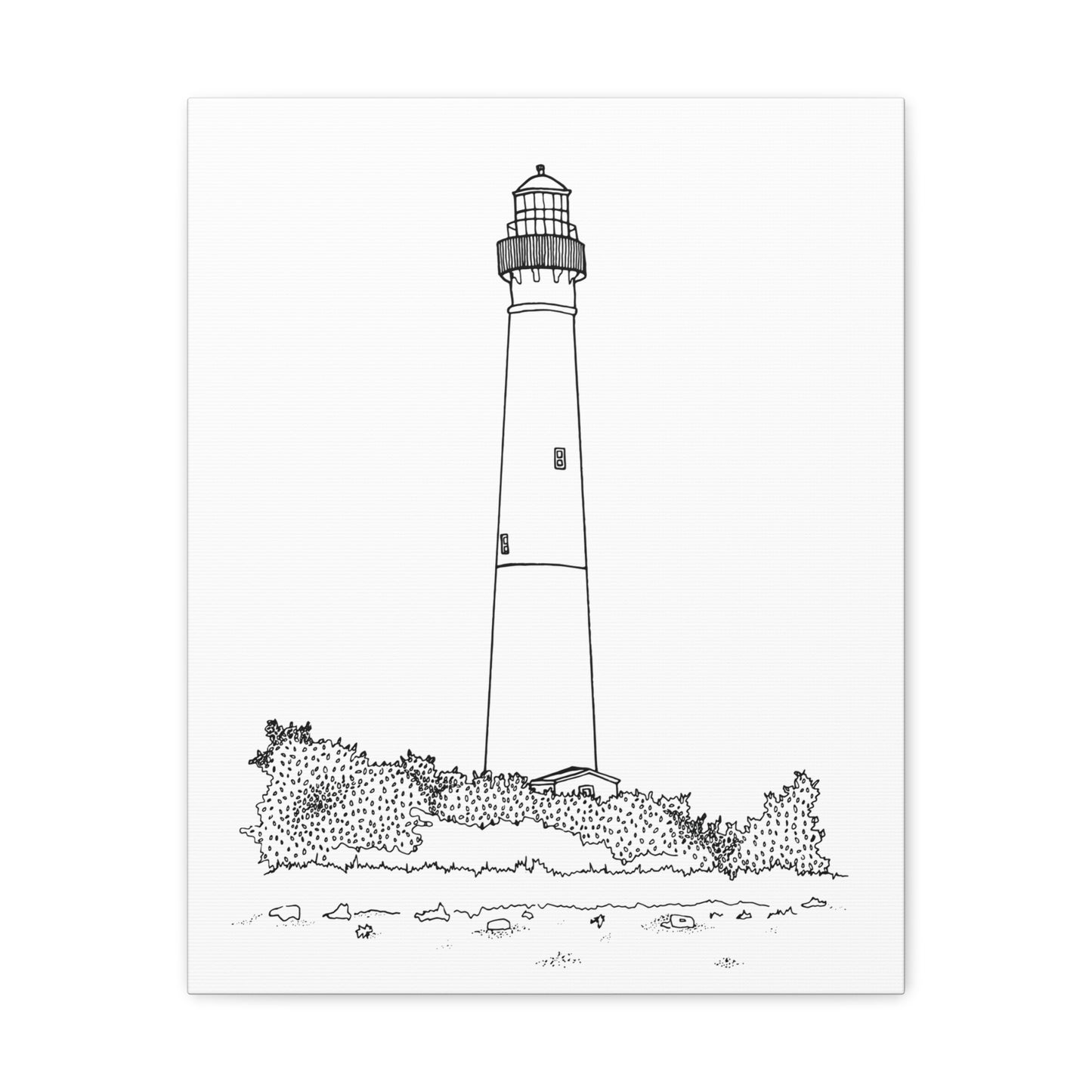 Barnegat Lighthouse Canvas Gallery Wrap