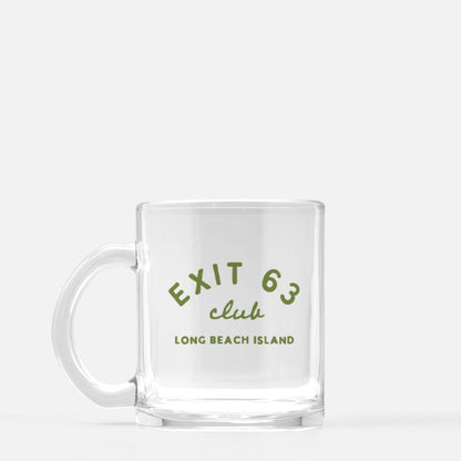 Exit 63 Club Glass Mug