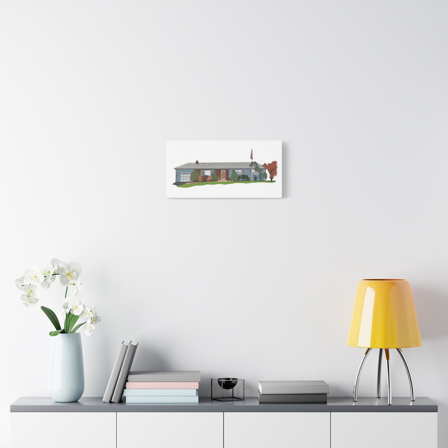 Custom Drawing Canvas Art Print