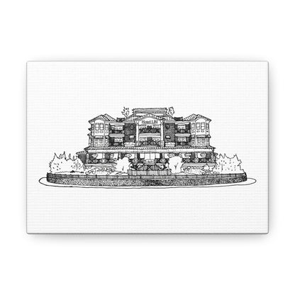 Hotel LBI Canvas Art Print