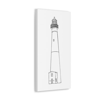 Barnegat Lighthouse Canvas Gallery Wrap