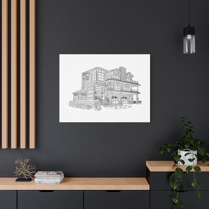 Custom Drawing Canvas Art Print