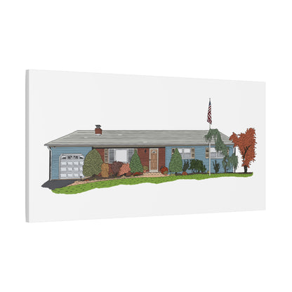 Custom Drawing Canvas Art Print