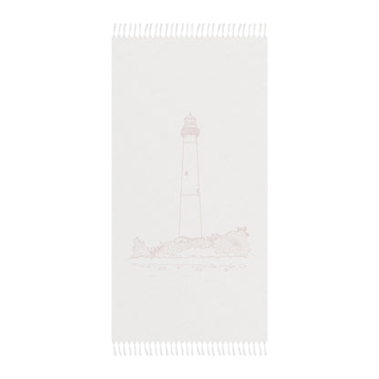 Barnegat Lighthouse Boho Beach Towel - Light