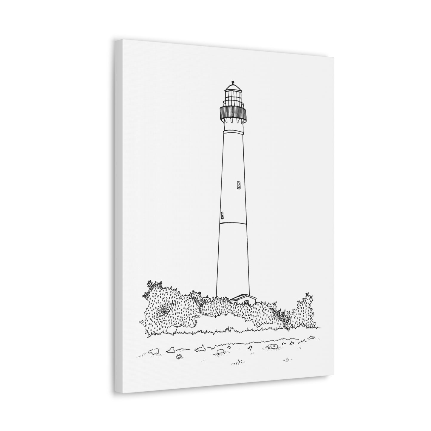 Barnegat Lighthouse Canvas Gallery Wrap