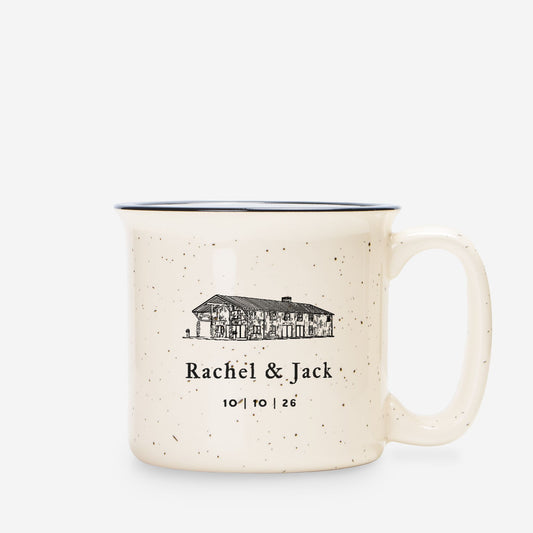 Custom Wedding Ceramic Mug