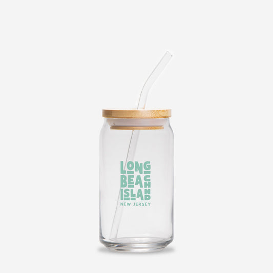 Retro LBI Glass Can