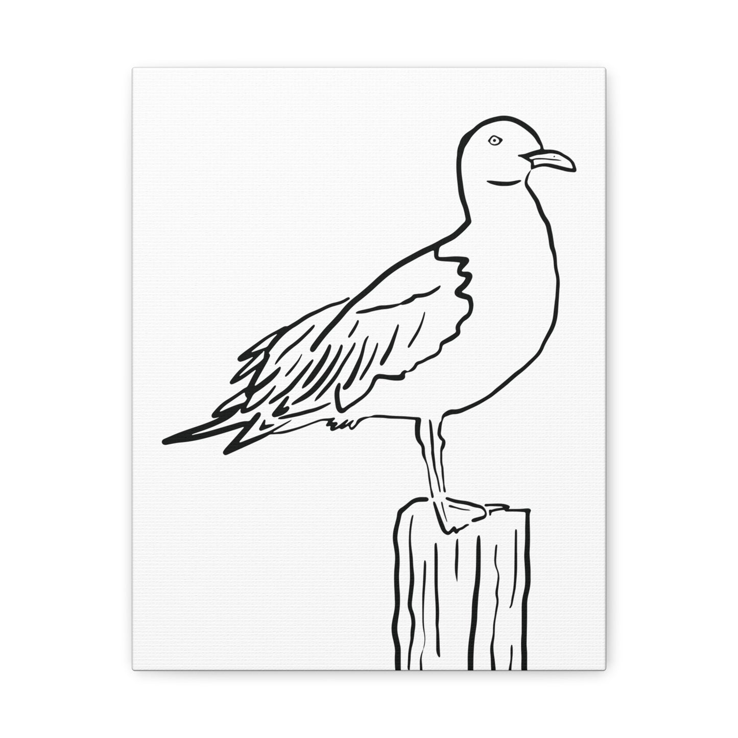 Seagull Canvas Gallery Wrap